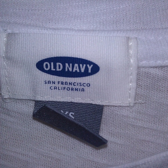 Old Navy women's white tee HOLY Chic XS NWT - Picture 3 of 7